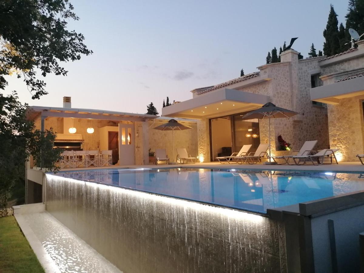 My Mediterranean Corfu Luxury Villa With Private Swimming Pool Kontokali Ngoại thất bức ảnh