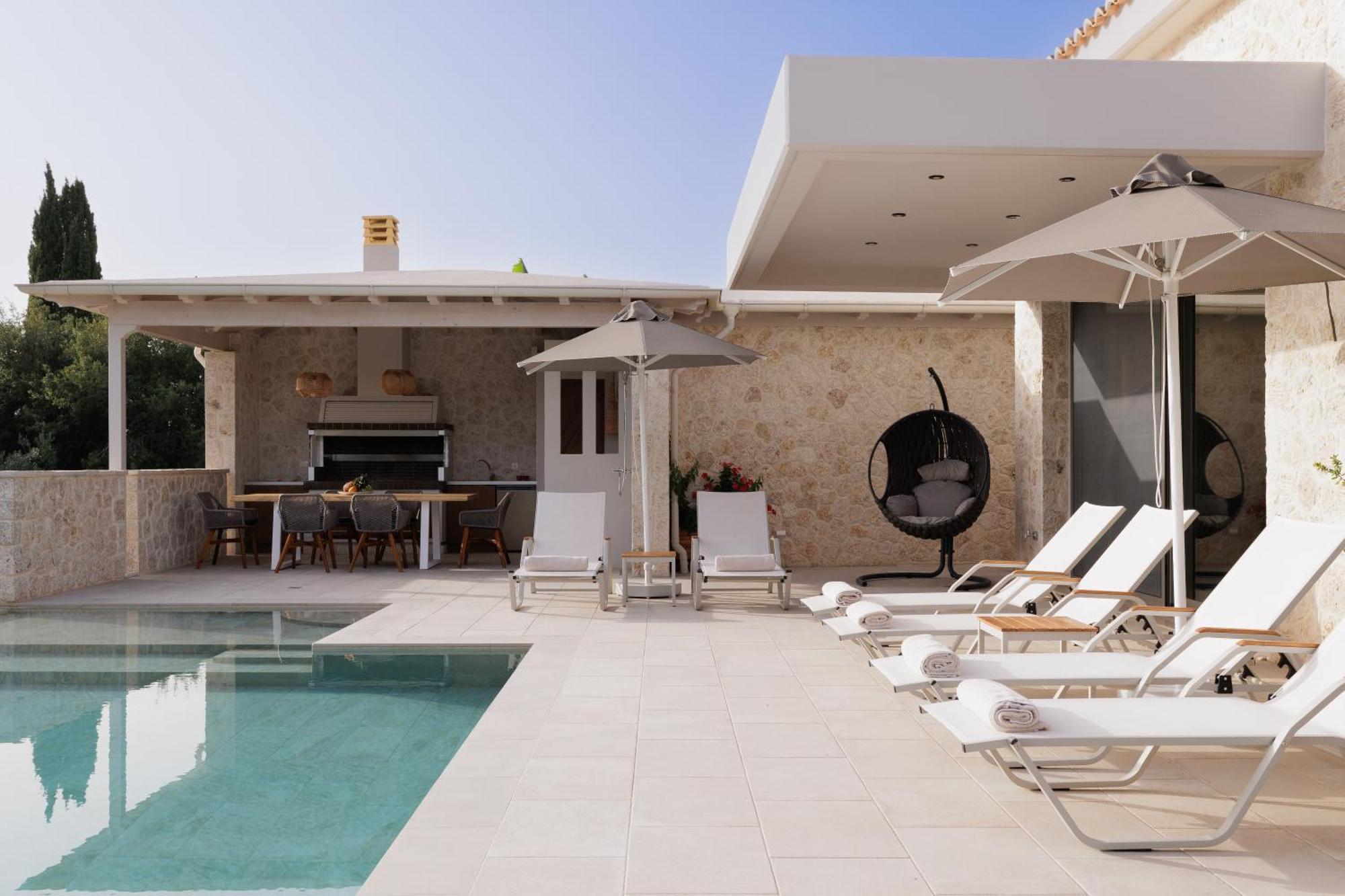 My Mediterranean Corfu Luxury Villa With Private Swimming Pool Kontokali Ngoại thất bức ảnh