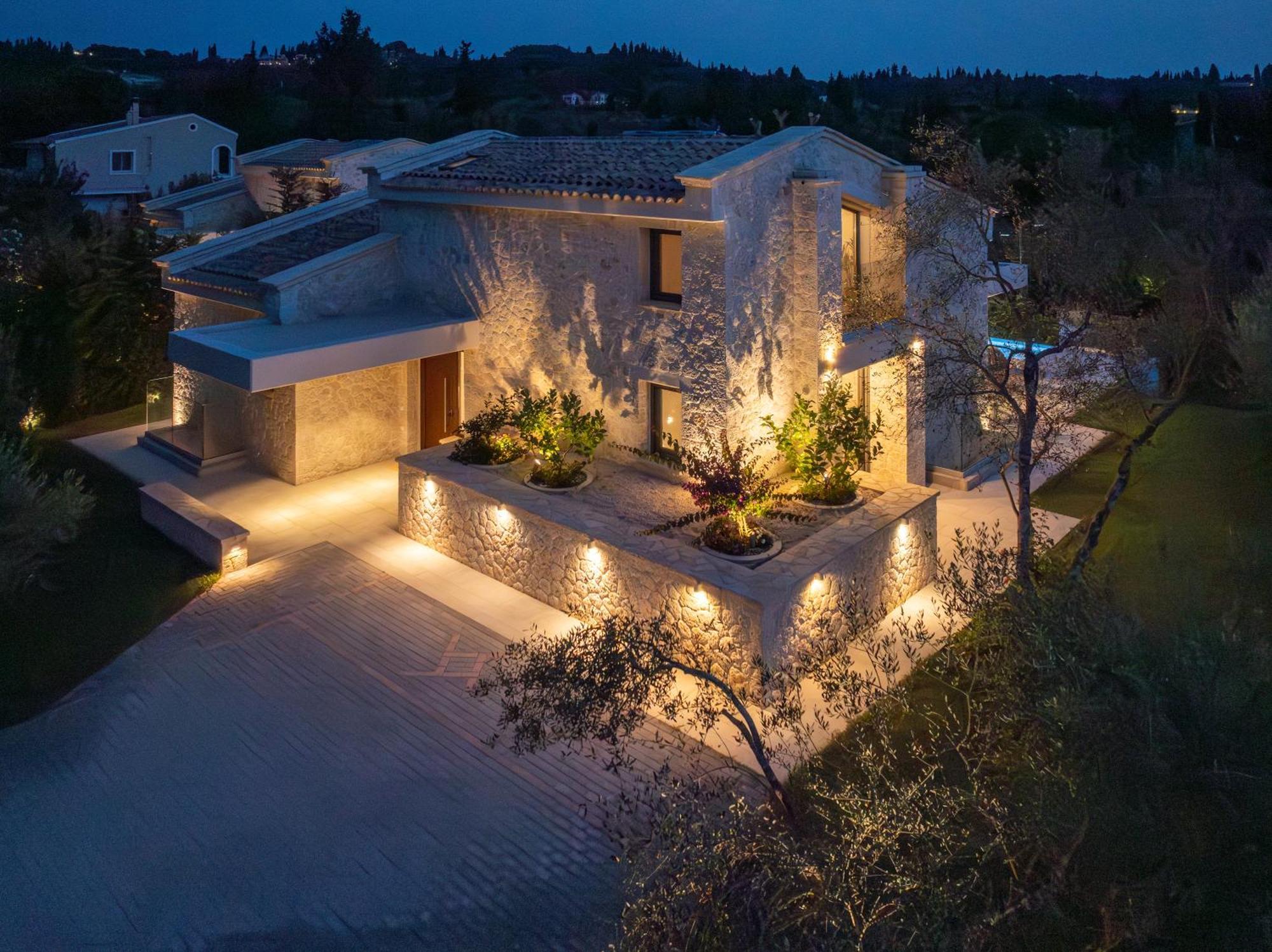 My Mediterranean Corfu Luxury Villa With Private Swimming Pool Kontokali Ngoại thất bức ảnh