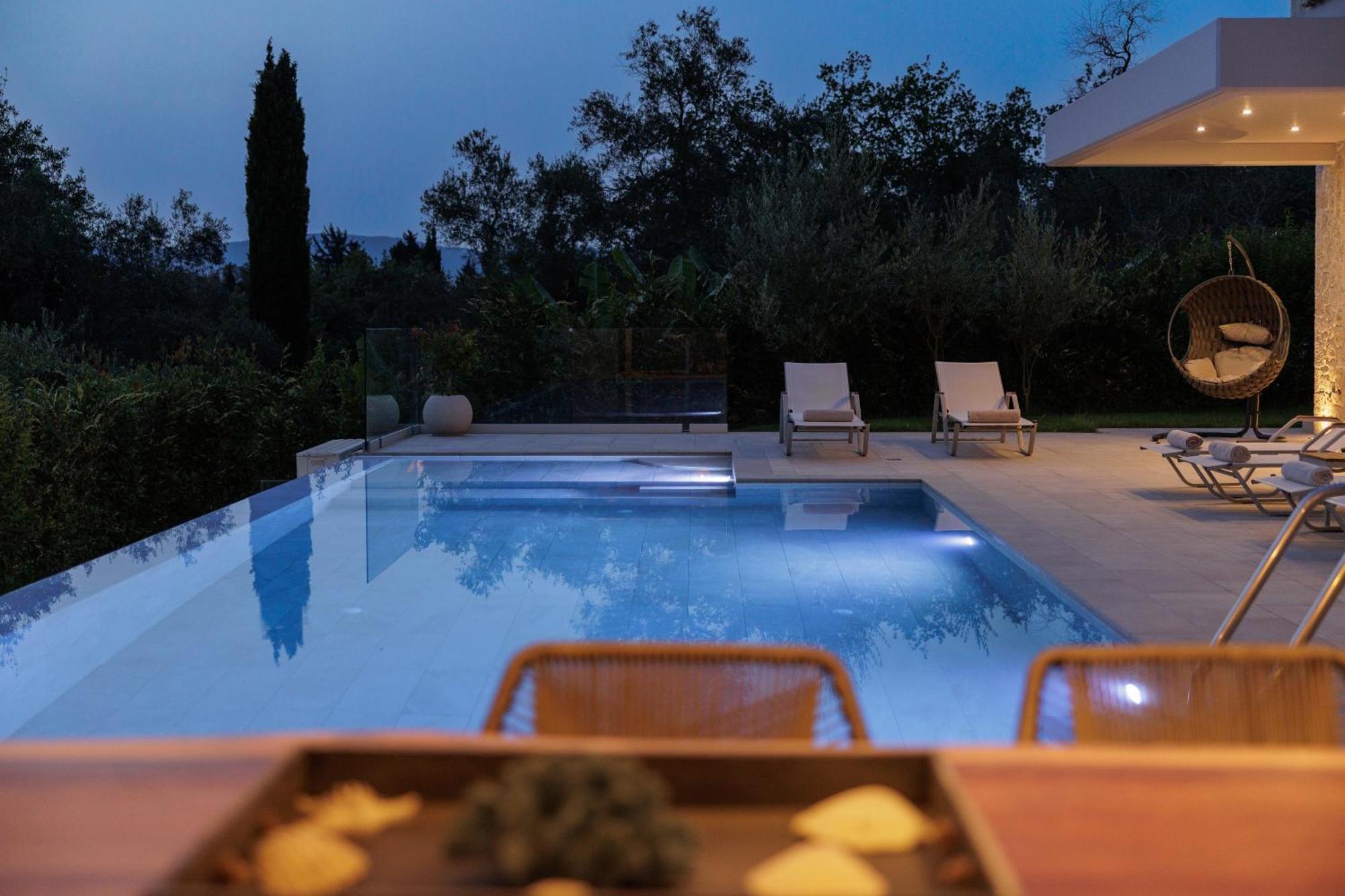 My Mediterranean Corfu Luxury Villa With Private Swimming Pool Kontokali Ngoại thất bức ảnh
