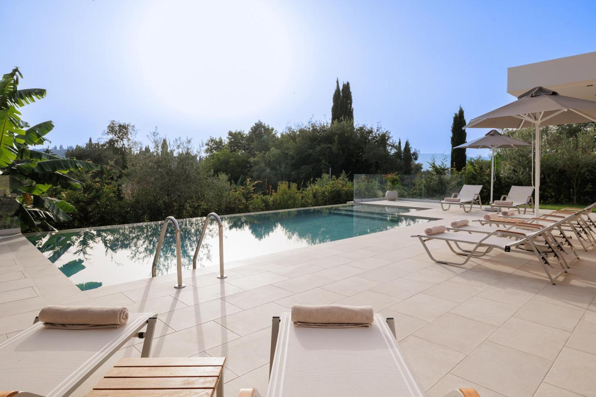 My Mediterranean Corfu Luxury Villa With Private Swimming Pool Kontokali Ngoại thất bức ảnh